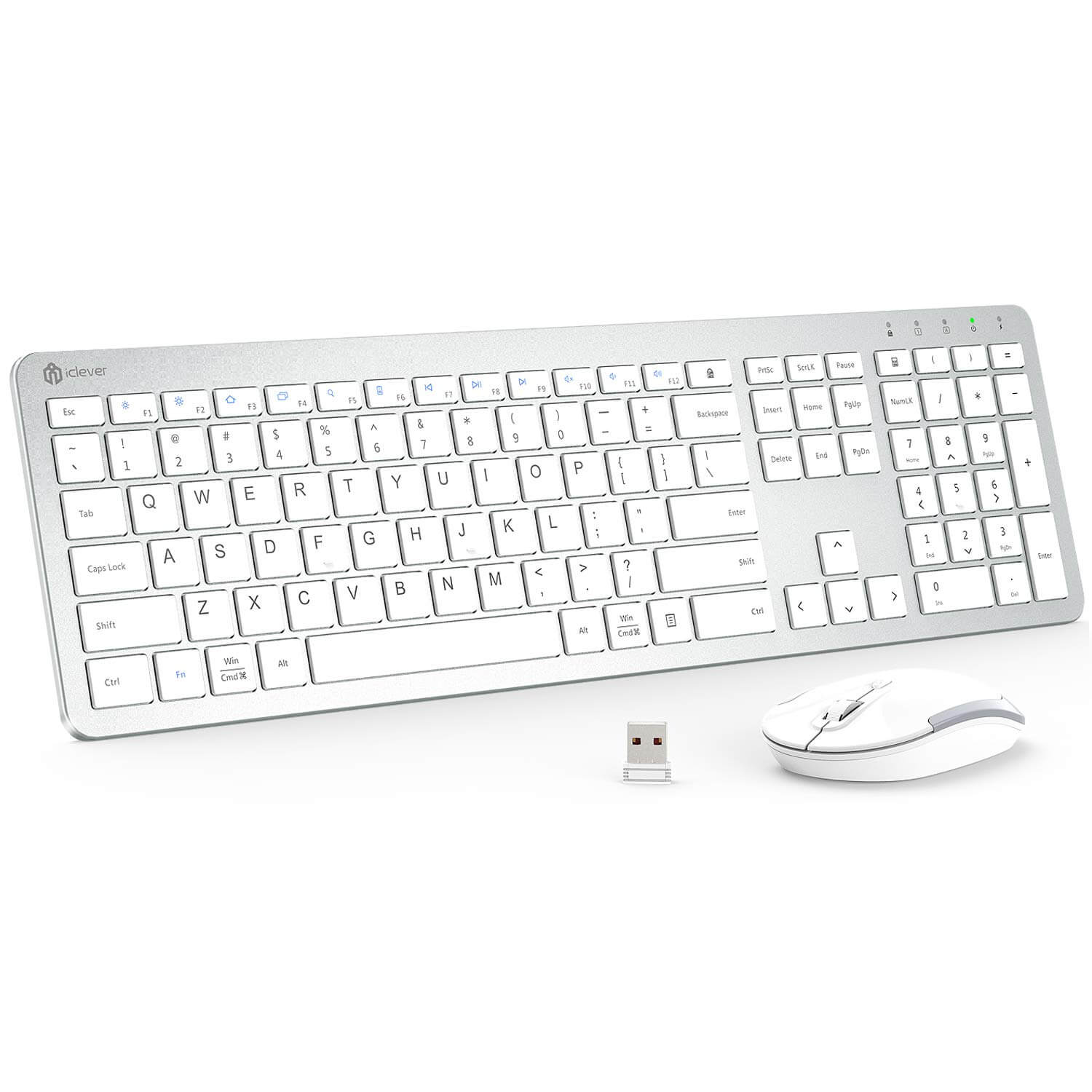 Wireless Keyboard and Mouse Combo USB
